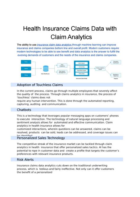 Health Insurance Claims Data with Claim Analytics by Aishwarya OSP - Issuu