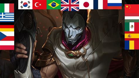 Jhin Voice In All Languages YouTube