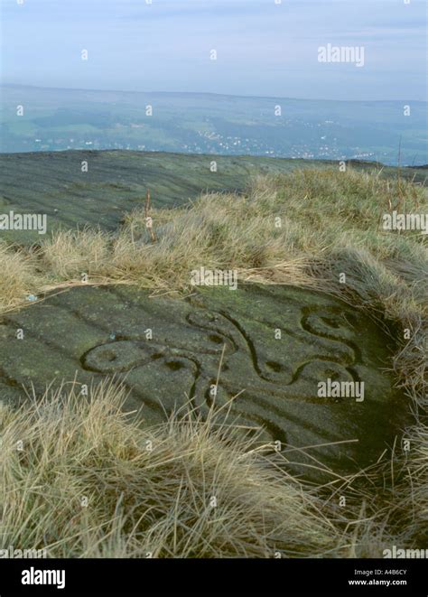 The Swastika Stone Addingham High Moor South West Of Ilkley West