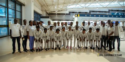 Photos Black Princesses Leave Ghana For Guinea Bissau Ahead Of U