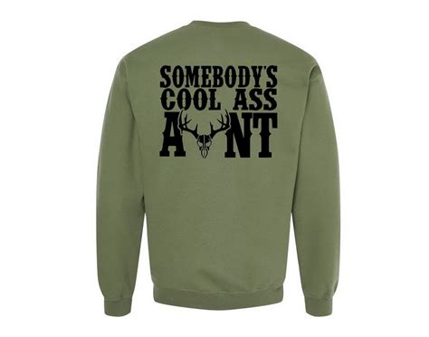 Somebody S Cool Ass Aunt SVG Aunt SVG Aunt With Deer Aunt Deer Aunt Shirt Cool Ass Aunt SVG