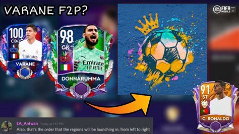 CARNIBALL VARANE F2P TOTW CR7 IN FIFA MOBILE 21 CARNIBALL EVENT