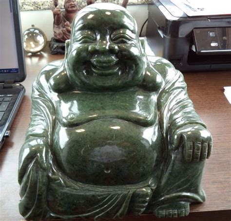 Large Jade Buddha - China - 2nd half of 20th century - Catawiki