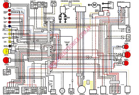 1981 Honda Cm400a Wiring Diagram