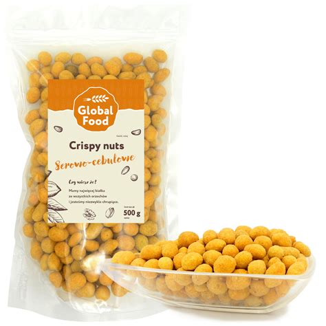 Orzeszki Ziemne W Panierce Crispy Nuts Serowo Cebulowe G Global Food