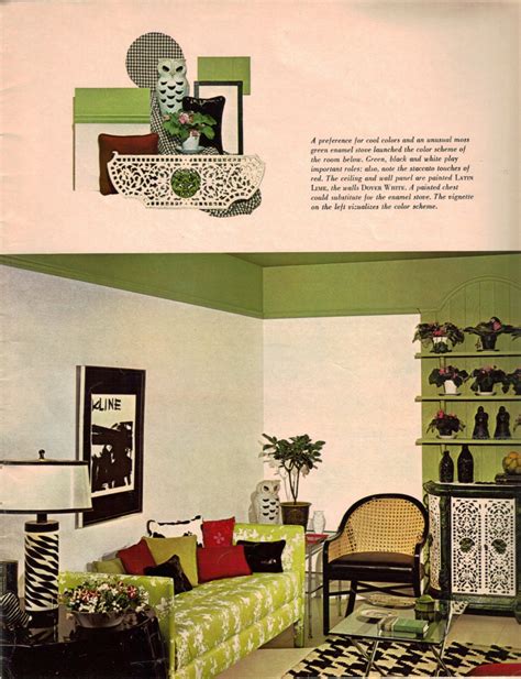 1960s Decorating Style 16 Pages Of Painting Ideas From 1969 Sherwin