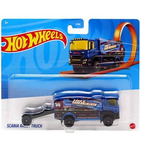 Hot Wheels Track Starts Sz Ll T Aut Scania Rally Truck