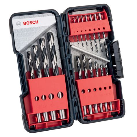 Coffret 18 forets HSS PointTeQ Ø1 10mm BOSCH