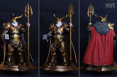 Odin (Museum) 1/4 Scale Custom Statue - Unboxing Bros