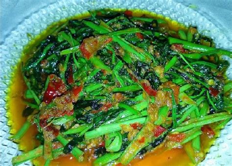 Resep Tumis Kangkung Belacan Terasi Udang Masakan Rumahan Rasa