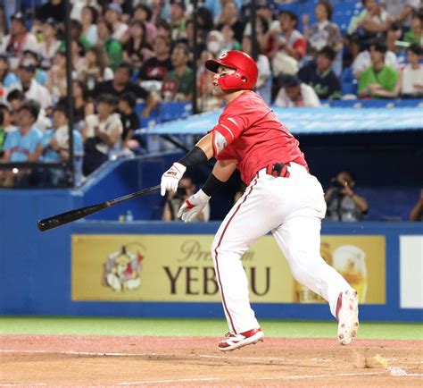 【広島】末包昇大が今季初1試合2本塁打 新井監督の直接指導で「スッキリして打席に入れた」 プロ野球写真ニュース 日刊スポーツ