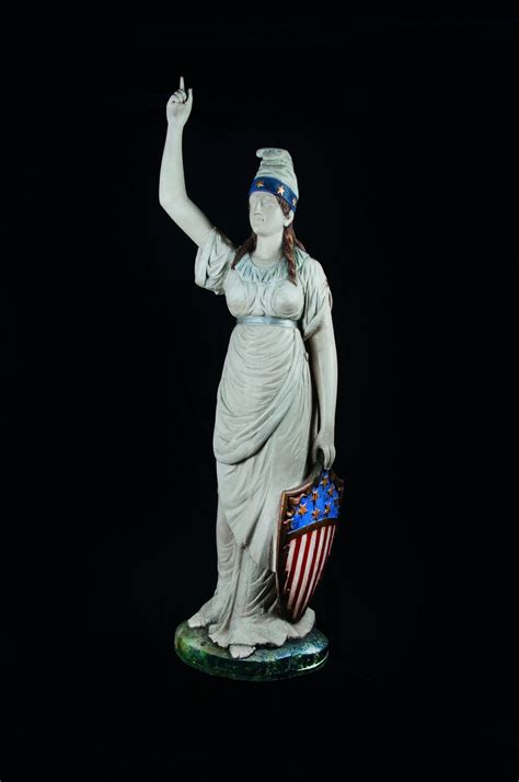 Before Lady Liberty There Was Lady Columbia Americas First National