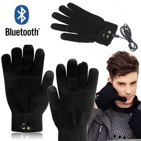 1 X Pair Of Bluetooth Gloves Latest Low Power Bluetooth V30 With Call