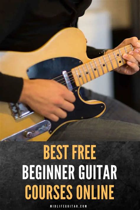 4 Best Free Beginner Guitar Courses Literally Zero Cost Midlife Guitar