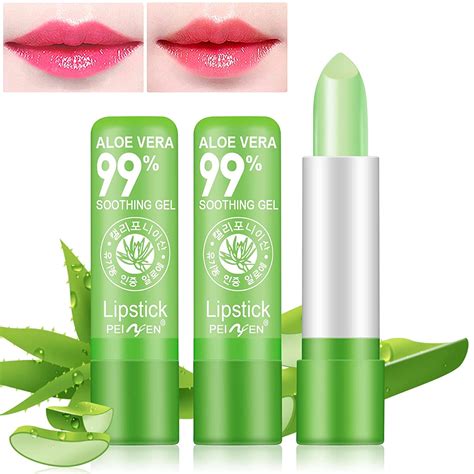 Paquete De L Pices Labiales Con Aloe Vera B Lsamo L B Wvj Ml