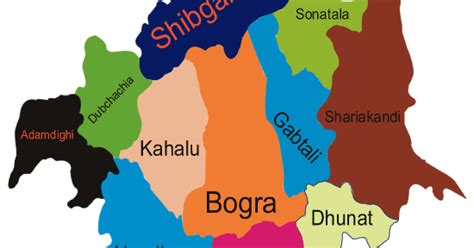 Bogra District Map of Bangladesh - Photos for you | Latest Hollywood ...