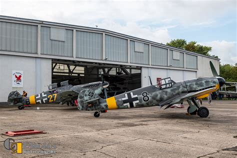 Messerschmitt Bf 109 G 6 Hangar 10 Fly In 2019 CR Photos