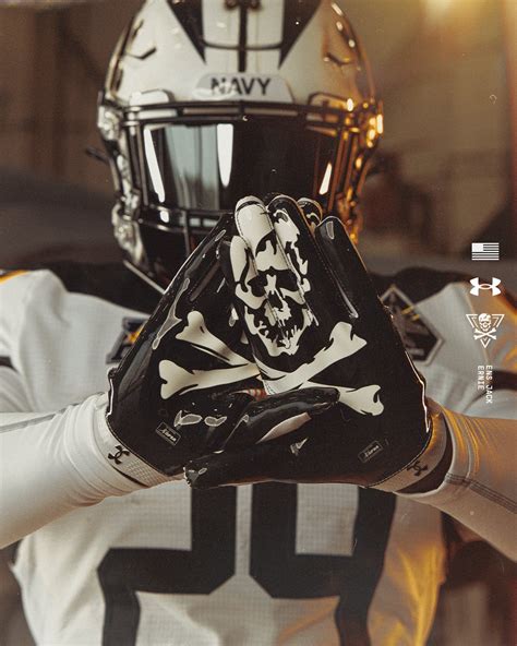 Navy Football Uniforms Honor 'Jolly Rogers' vs. Oklahoma