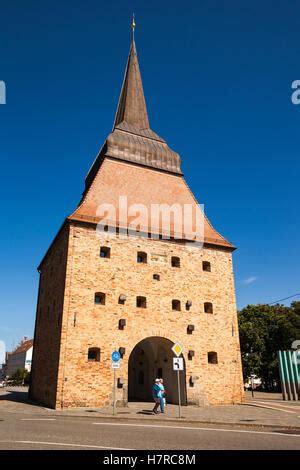 Steintor Gate Rostock Germany Stock Photo Alamy