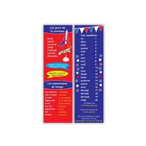 French Bookmarks Superstickers