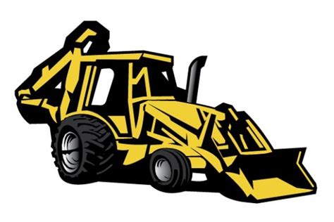 Backhoe Clipart - Free Images for Construction Projects