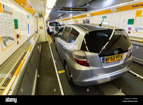 Chunnel train cars hi-res stock photography and images - Alamy