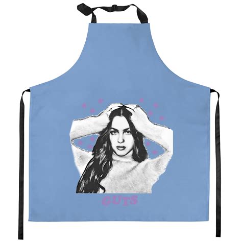 Olivia Rodrigo Guts White New Album Merch, Olivia Rodrigo Guts Kitchen Aprons Designed & Sold By ...