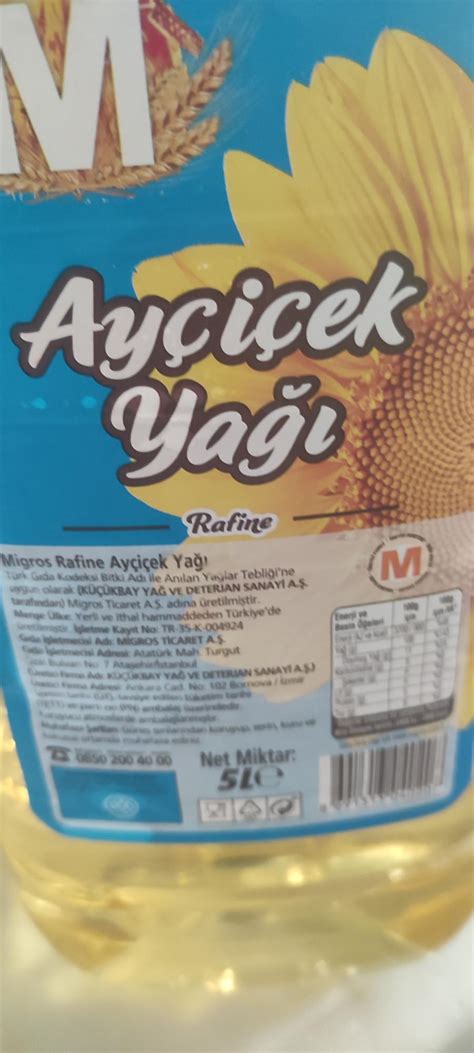 Migros Ayçiçek Yağı Bozuk Çıktı Şikayetvar