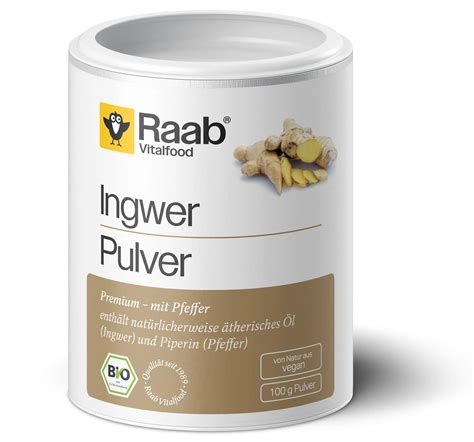 Pflanzenpulver Raab Vitalfood Premium Nahrungsergänzung