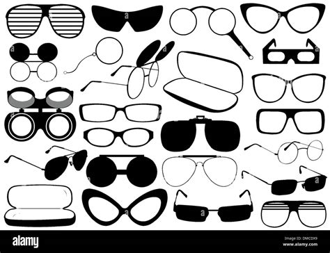 Eyeglasses Holder Stock Vector Images Alamy