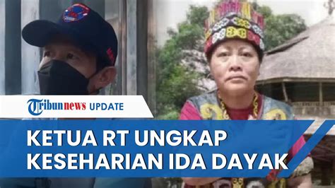 Ketua RT IDA DAYAK Ungkap Keseharian Sang Ibu Dayak Baik Suka