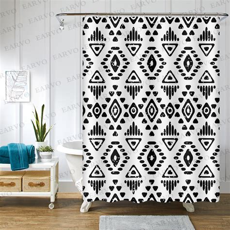 Various Boho Mandala Shower Curtains