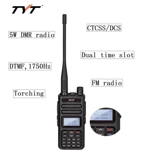 Tyt Md Dmr Digital Cheap Dual Band Radio W Vhf Uhf Two Way Radio