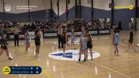 Live Stream Basketball Australia Under 20 And Ivor Burge Nationals