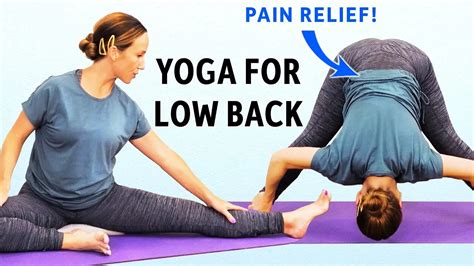 Lower Back Pain Stretch Routine, Pain Relief Yoga Workout Full Back ...