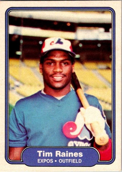 Fleer Tim Raines Montreal Expos Ebay