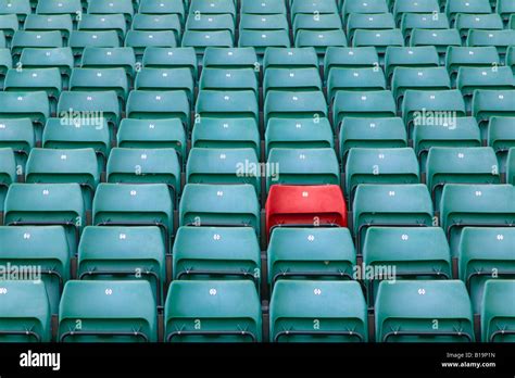 Empty Seats Sports Stadium High Resolution Stock Photography And Images