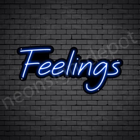 Feelings V5 Neon Sign Neon Signs Depot