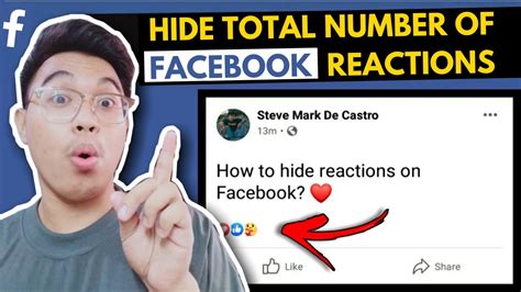 HOW TO HIDE TOTAL NUMBER OF REACTIONS ON FACEBOOK POSTS L HIDE