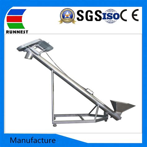 Good Quality Customized Stainless Steel Screw Auger Conveyor China