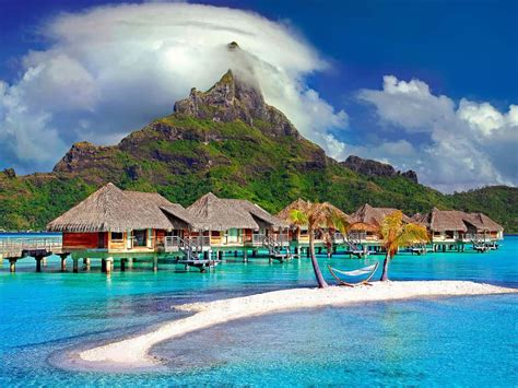 Bora Bora la perle du Pacifique Fond d écran et images gratuites