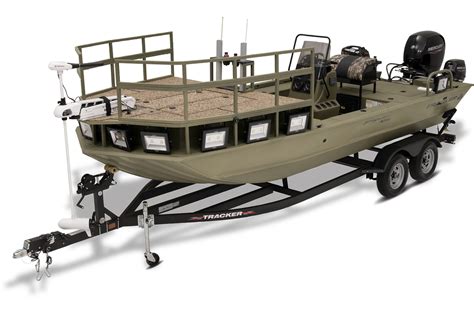 Grizzly Cc Sportsman W Kicker Tracker Welded Jon Boat