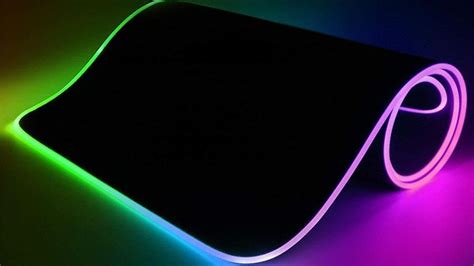 Коврик для мышки с подсветкой Игровой SPEED + CONTROL Водонепроницаемый ...