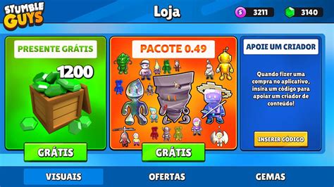 20 NOVAS SKINS CHEGOU AGORA A NOVA ATUALIZAÇÃO DO STUMBLE GUYS 0 49