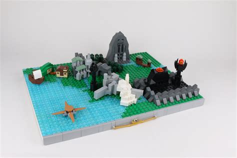 I Made A Map Of Middle Earth Out Of Lego Gallery In Comments Rlotr