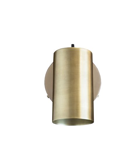 Dexter Pivoting Wall Sconce Antique Brass Fox Mill Lighting And