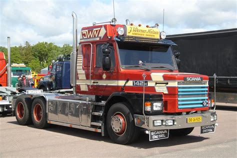 J Werner Nielsen Scania T142 6x2 Transportmodels