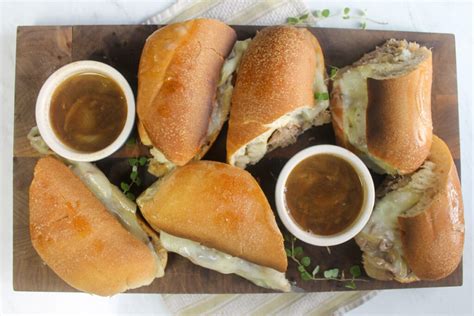 Easy French Dip Sandwiches With Deli Roast Beef Sungrown Kitchen