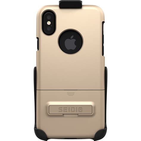 Customer Reviews Seidio Surface Case For Apple Iphone X Gold Black