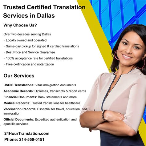 Certified Translation Services In Dallas Fort Worth Accurate And Reliable Translations 24